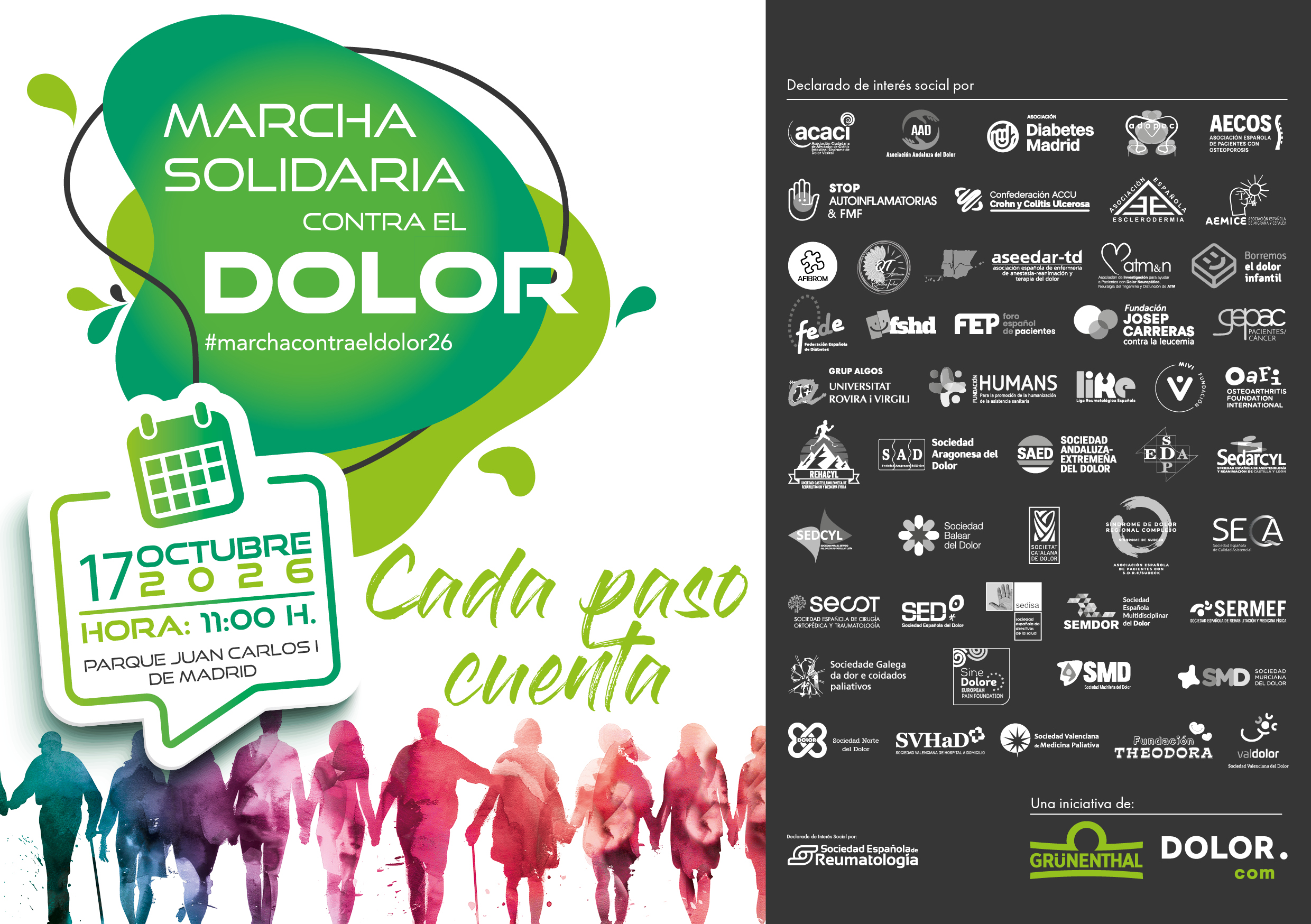 ¡Únete a la III Marcha Solidaria contra el Dolor!